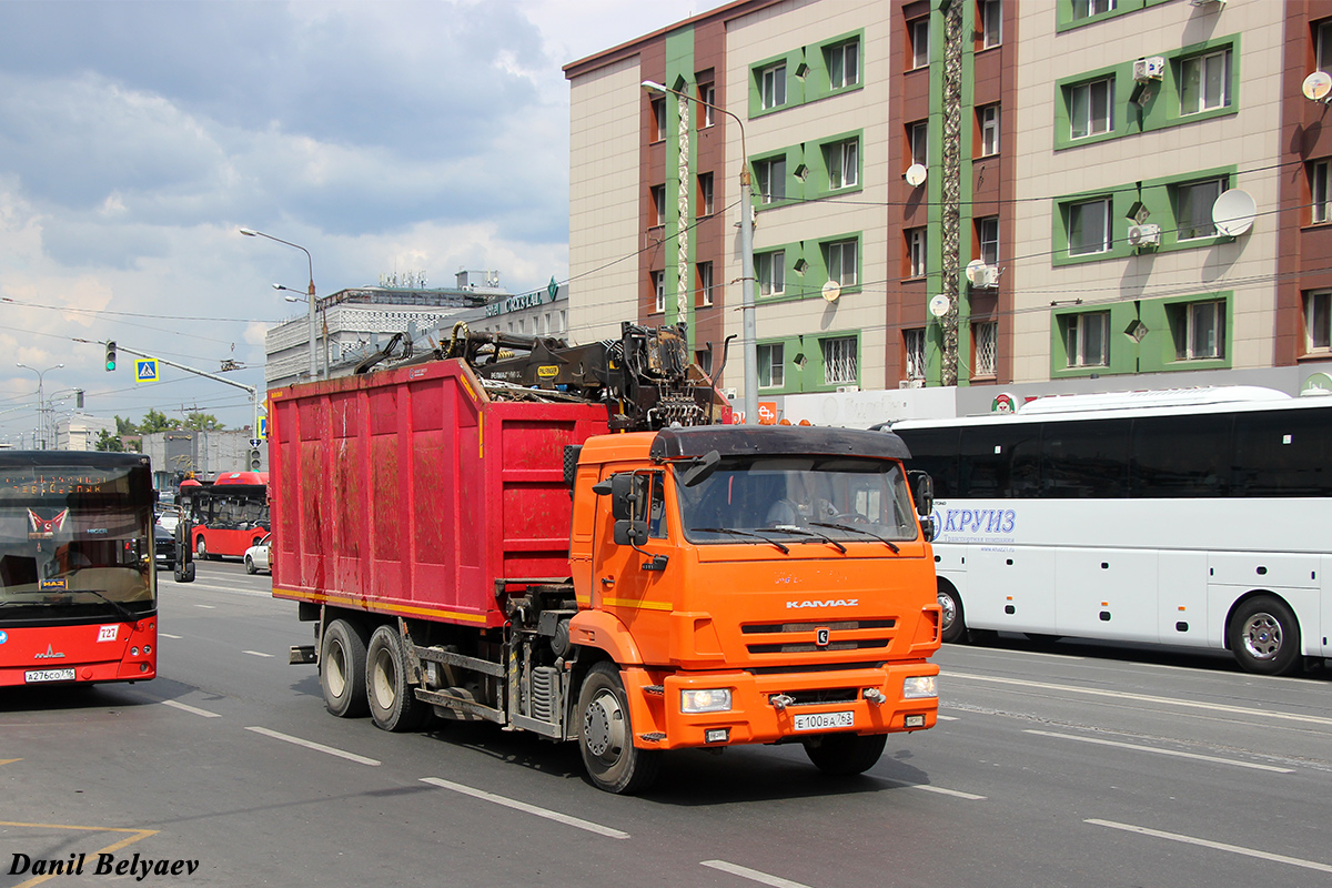 Самарская область, № Е 100 ВА 763 — КамАЗ-65115-A5