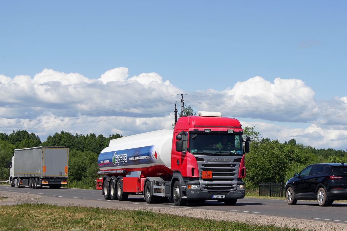 Литва, № LDH 354 — Scania ('2009) R480