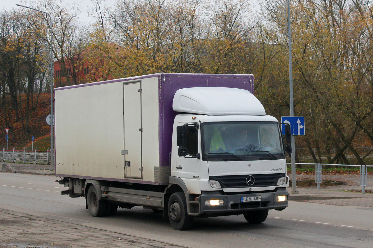 Литва, № CEV 486 — Mercedes-Benz Atego 1523