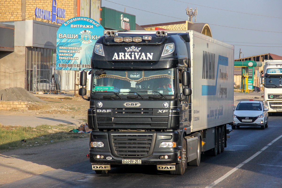 Азербайджан, № 44-BV-251 — DAF XF105 FT