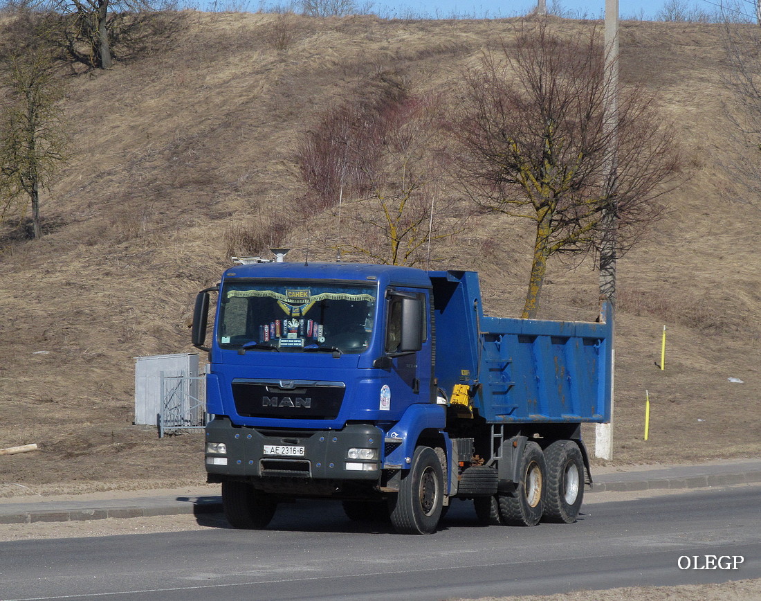 Могилёвская область, № АЕ 2316-6 — MAN TGS ('2007) 33.430