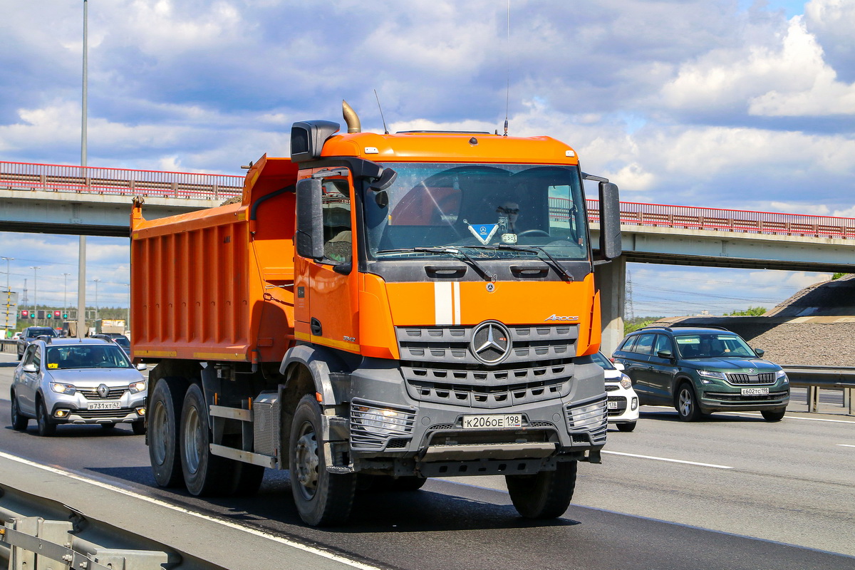 Санкт-Петербург, № К 206 ОЕ 198 — Mercedes-Benz Arocs 3342