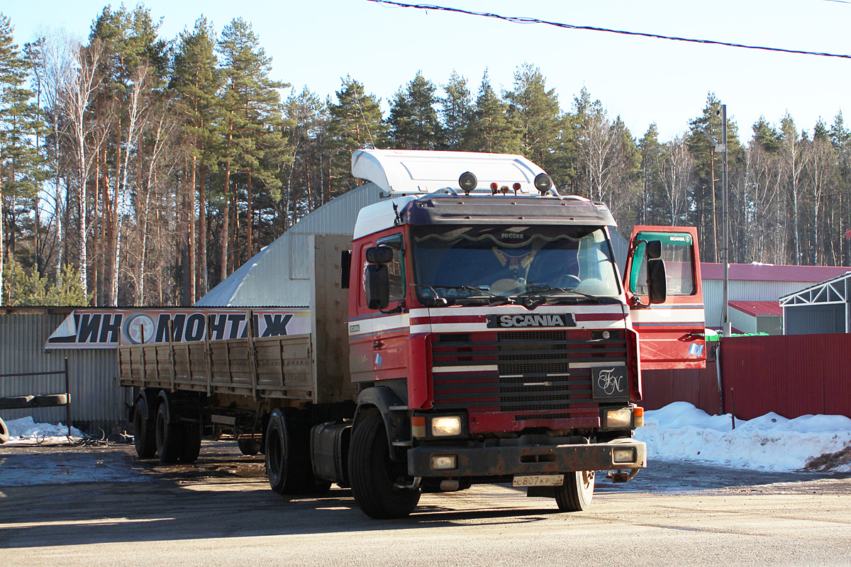 Рязанская область, № С 807 КР 62 — Scania (II) R143M