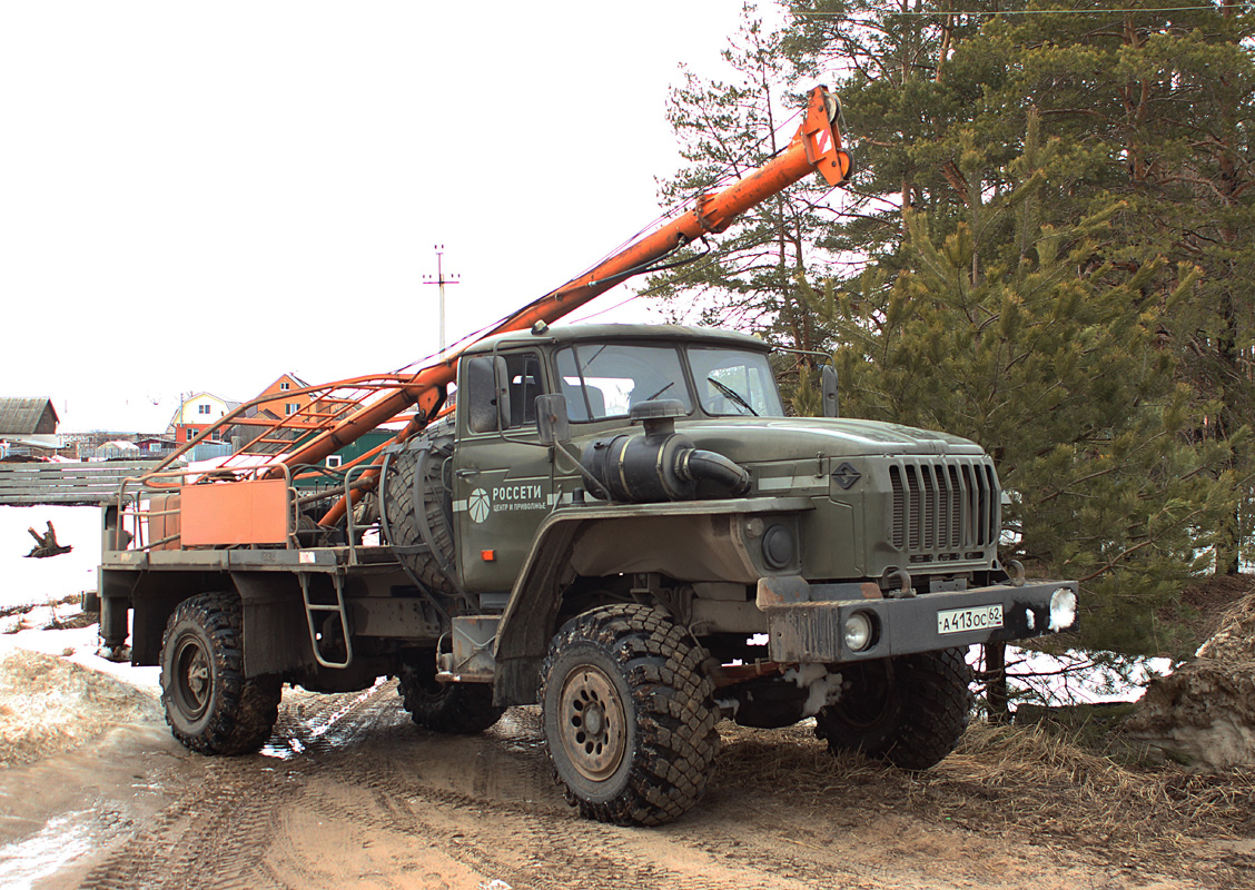 Рязанская область, № А 413 ОС 62 — Урал-43206-41