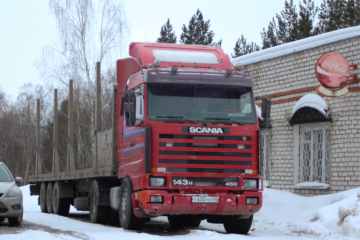 Рязанская область, № Т 600 НВ 62 — Scania (III) R143H