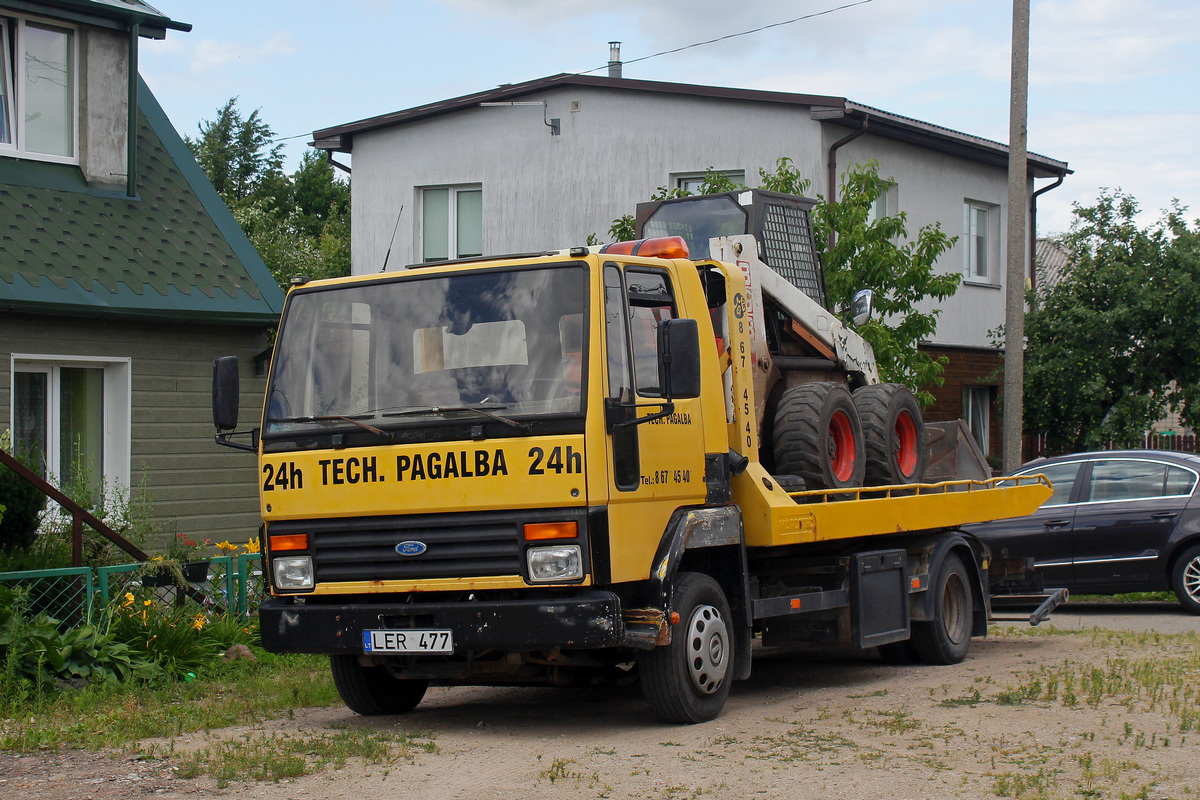 Литва, № LER 477 — Ford Cargo ('1981); Литва — Спецтехника с нечитаемыми (неизвестными) номерами