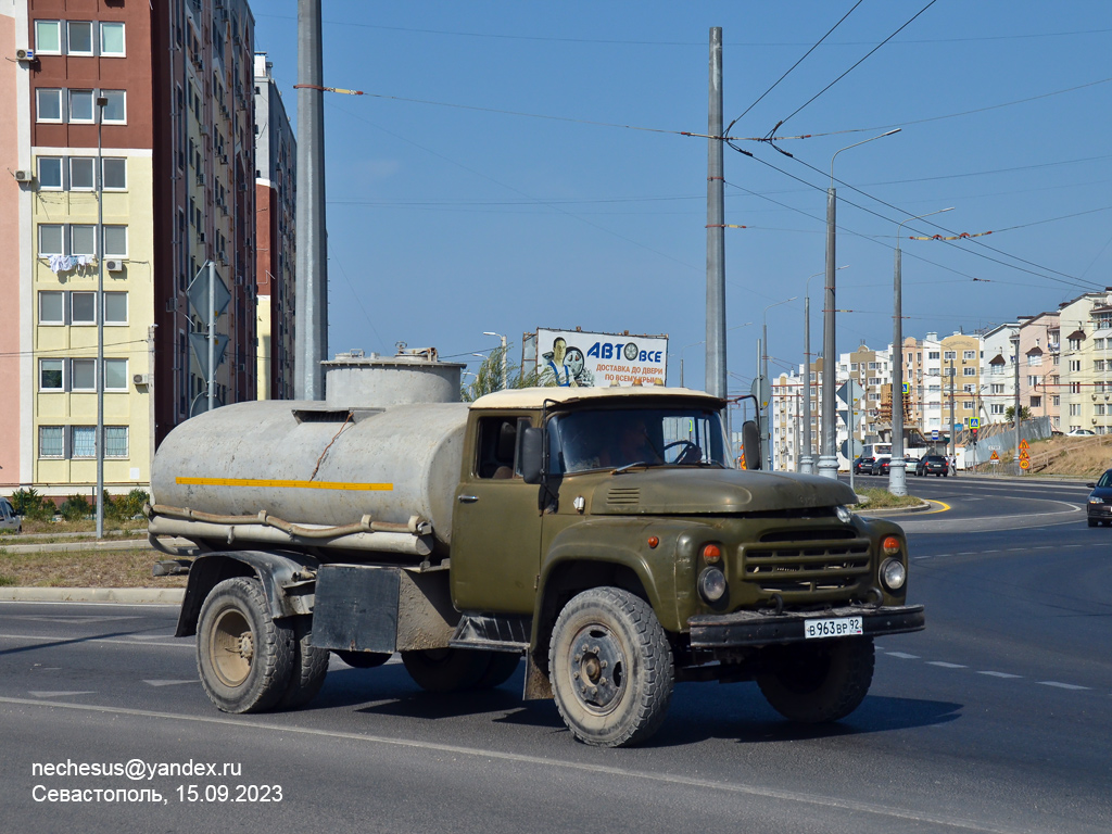 Севастополь, № В 963 ВР 92 — ЗИЛ-431412