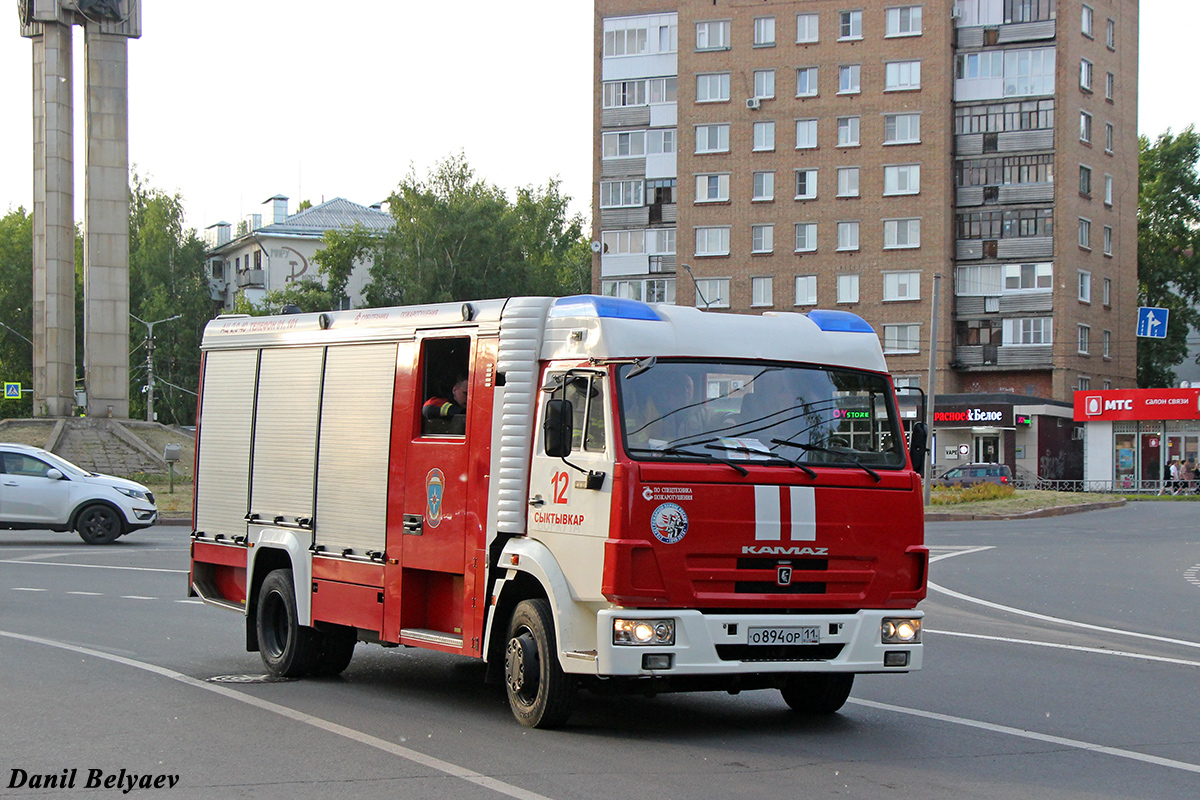 Коми, № О 894 ОР 11 — КамАЗ-4308-H3