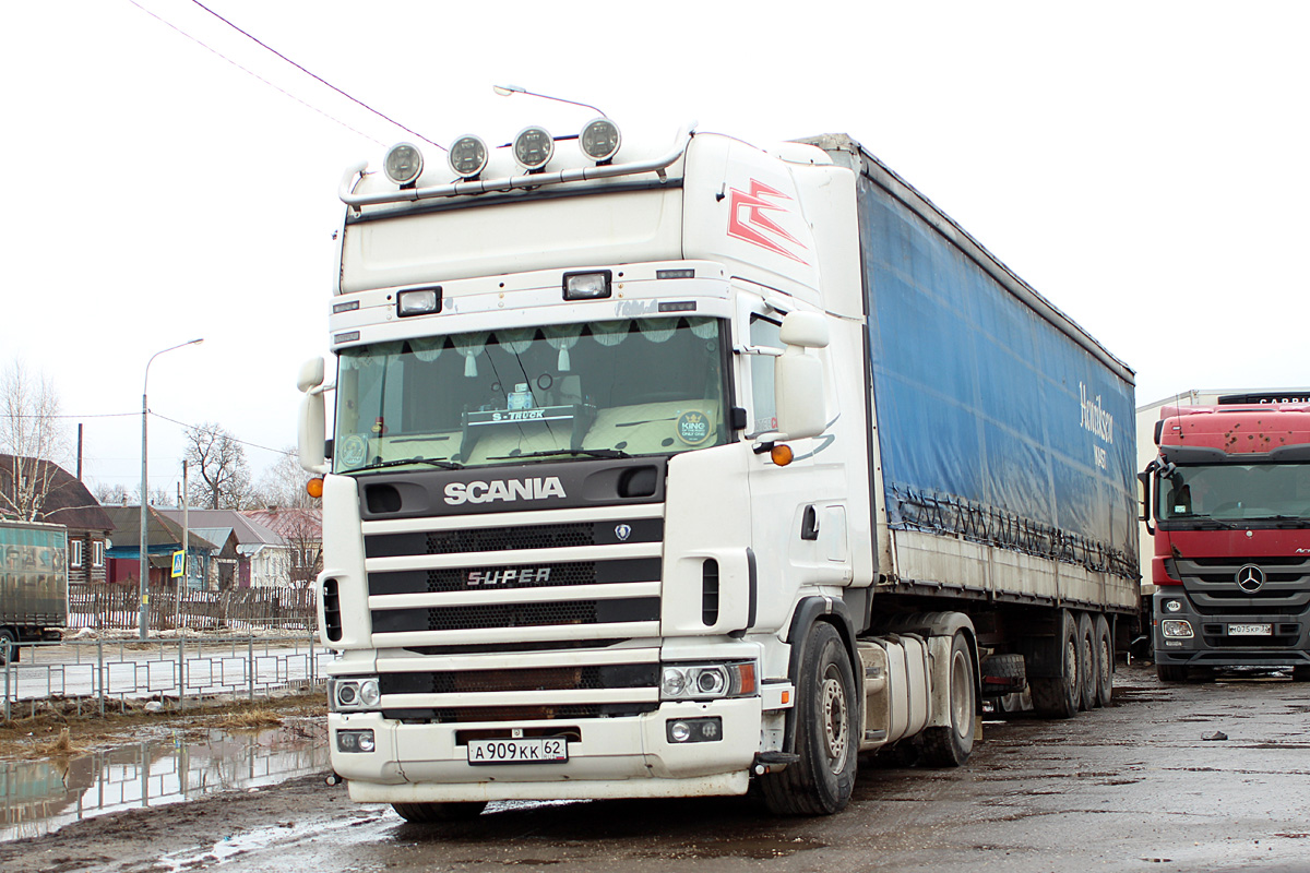 Рязанская область, № А 909 КК 62 — Scania ('1996) R144L