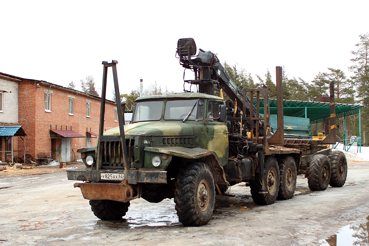 Рязанская область, № У 825 АХ 62 — Урал-4320 (общая модель)