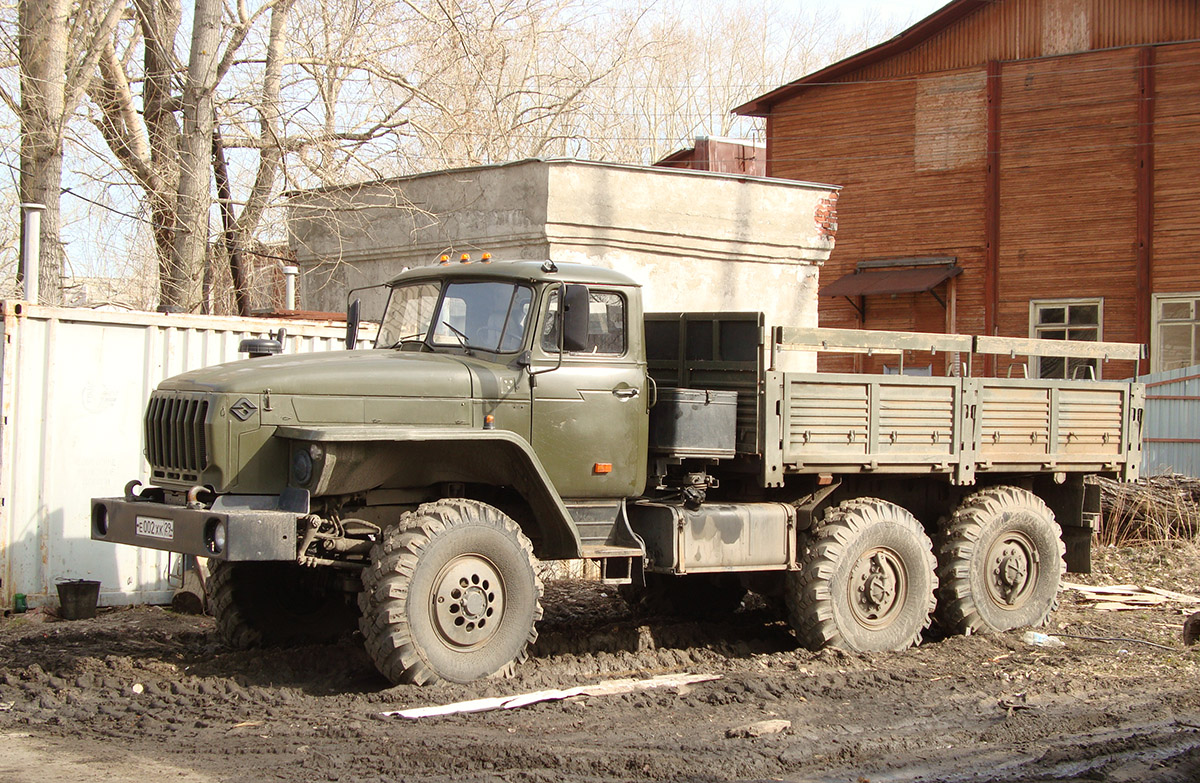 Архангельская область, № Е 002 ХК 29 — Урал-4320-41