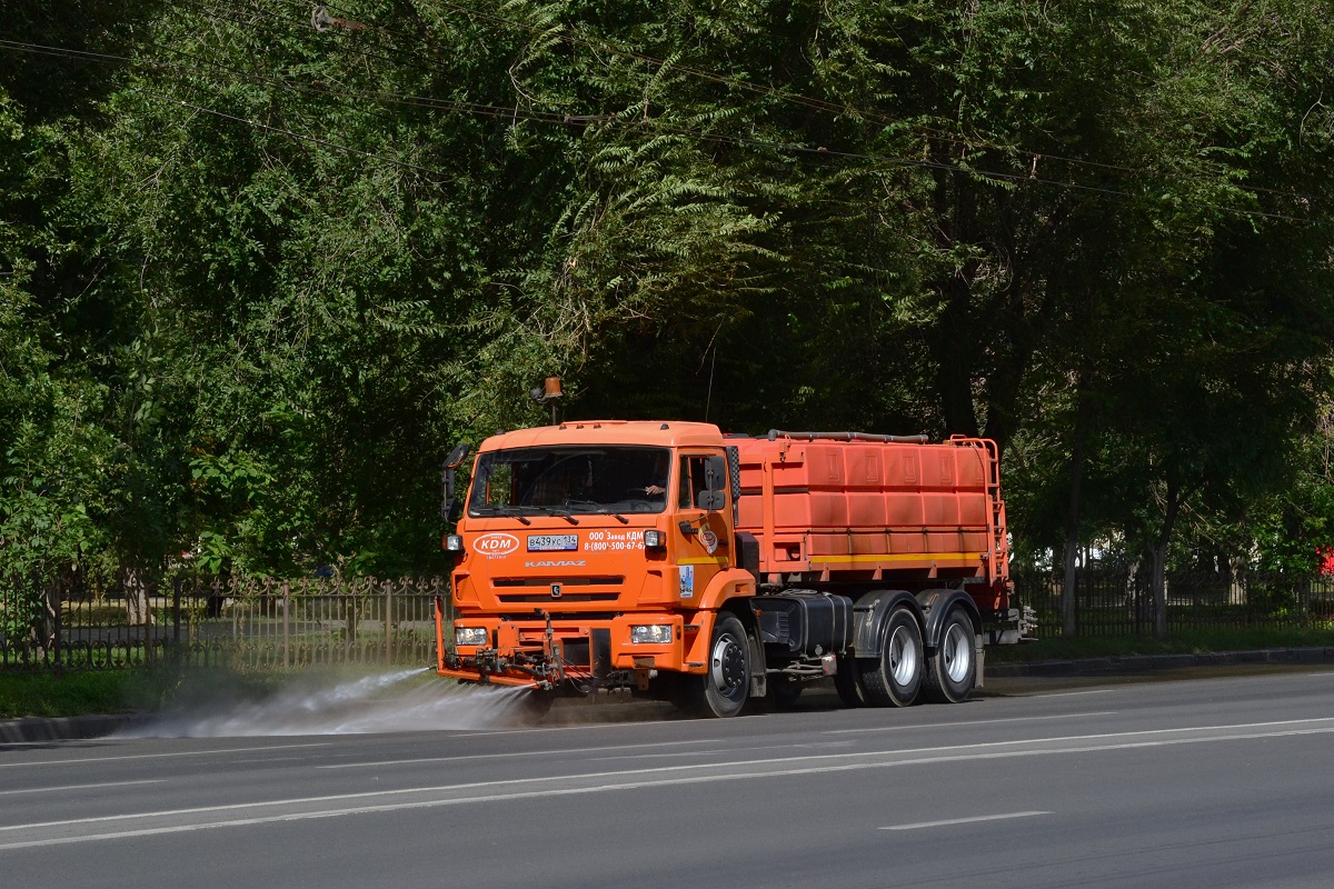 Волгоградская область, № В 439 УС 134 — КамАЗ-65115 (общая модель)