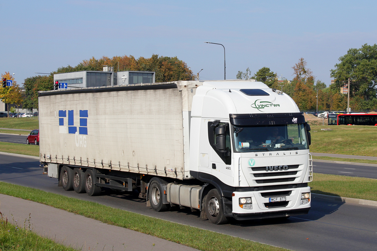 Литва, № MCF 877 — IVECO Stralis ('2007) 450