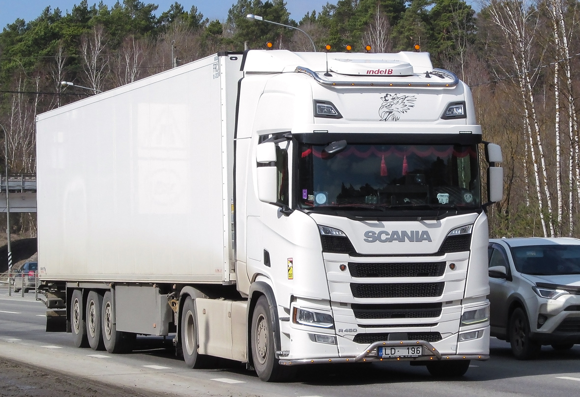 Латвия, № LD-196 — Scania ('2016) R450