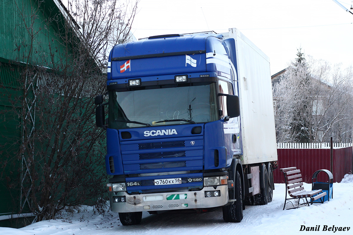 Пензенская область, № О 760 КХ 58 — Scania ('2009) R560