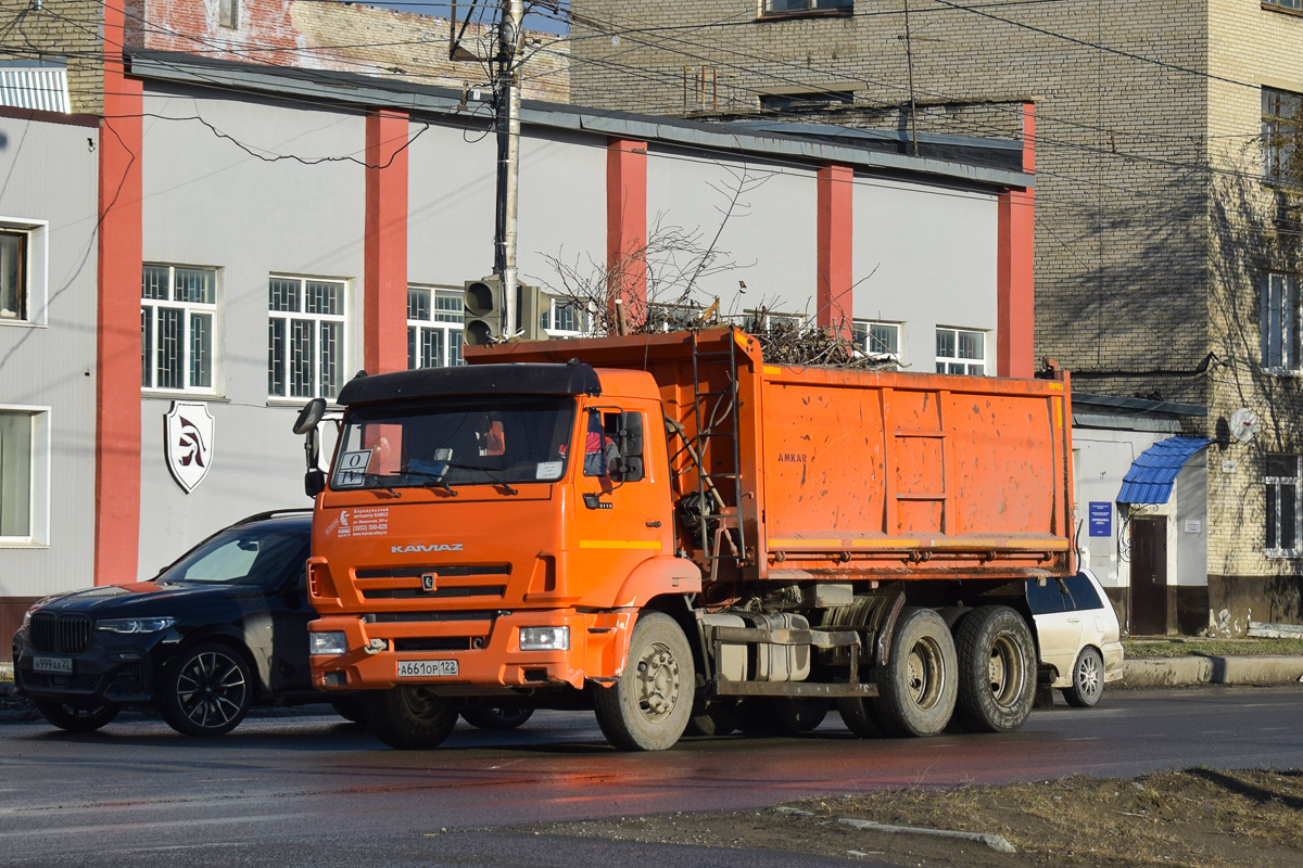 Алтайский край, № А 661 ОР 122 — КамАЗ-65115-50