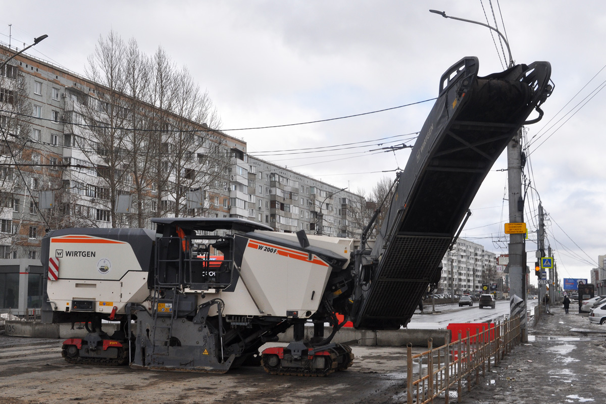 Омская область, № 9148 АВ 55 — Wirtgen W 200