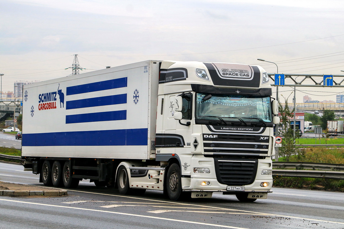 Астраханская область, № К 227 МУ 30 — DAF XF105 FT