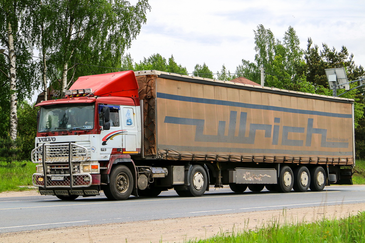 Ленинградская область, № Т 488 ММ 47 — Volvo ('1987) F10