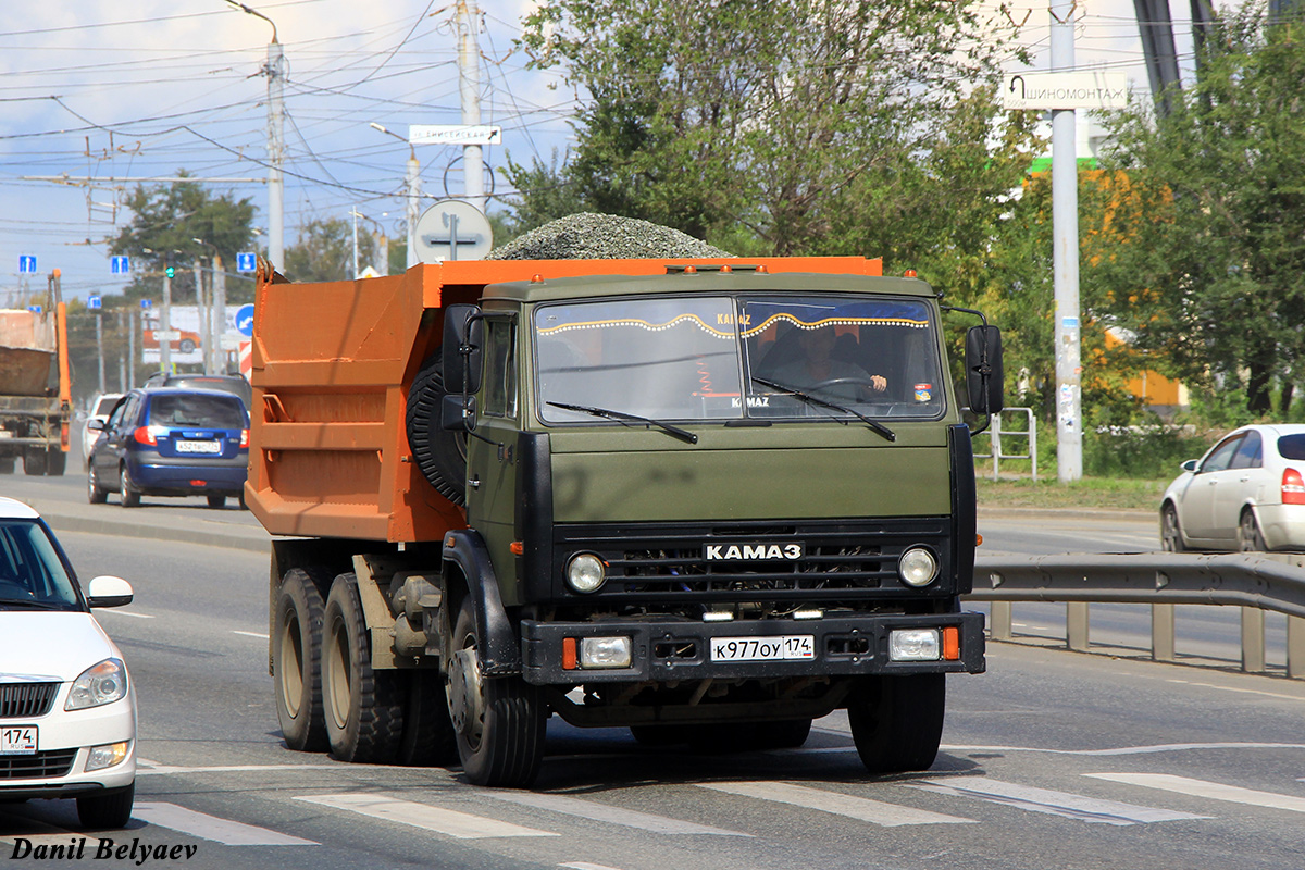 Челябинская область, № К 977 ОУ 174 — КамАЗ-55111 [551110]