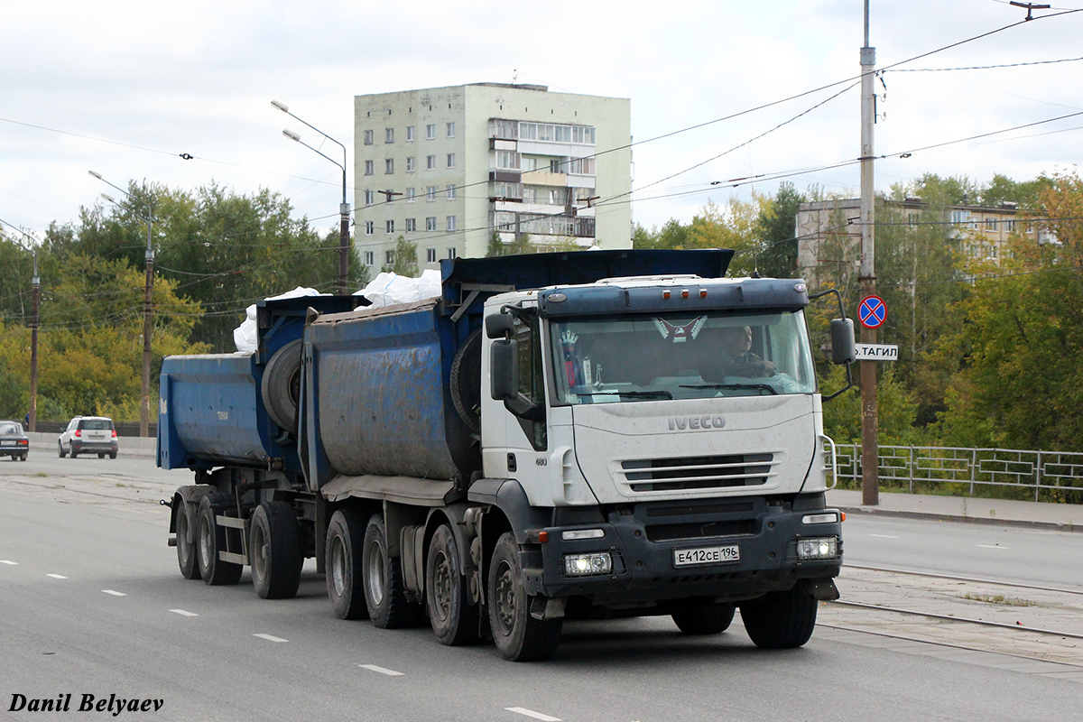 Свердловская область, № Е 412 СЕ 196 — IVECO Trakker ('2004)