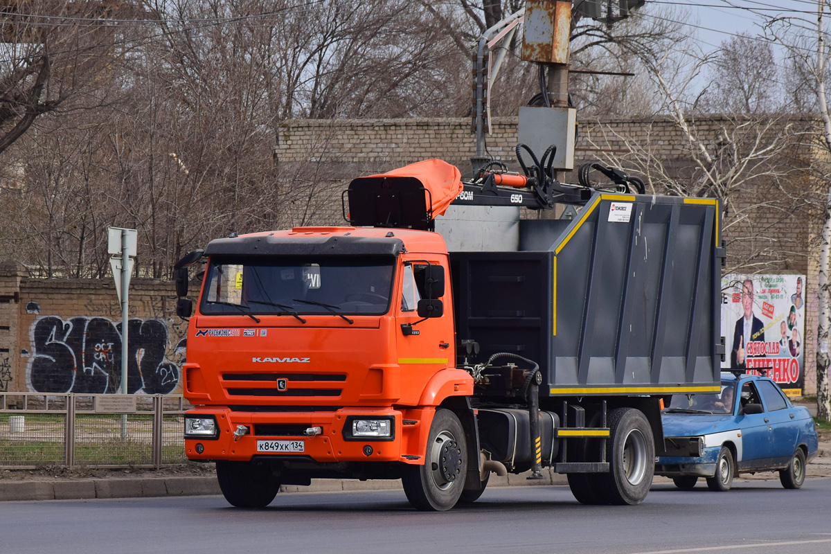 Волгоградская область, № К 849 ХК 134 — КамАЗ-43253-G5