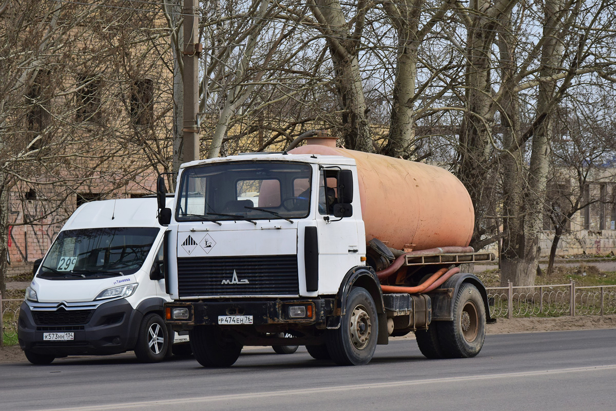 Волгоградская область, № Р 474 ЕН 76 — МАЗ-5551A2