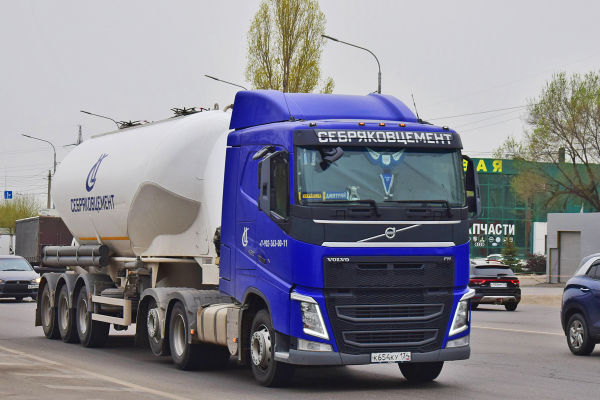 Волгоградская область, № К 654 КУ 134 — Volvo ('2012) FH.420 [X9P]