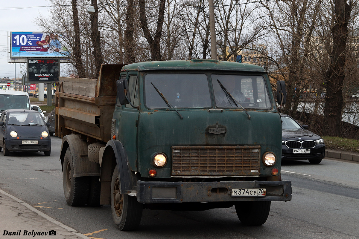 Санкт-Петербург, № М 374 СУ 78 — МАЗ-5549