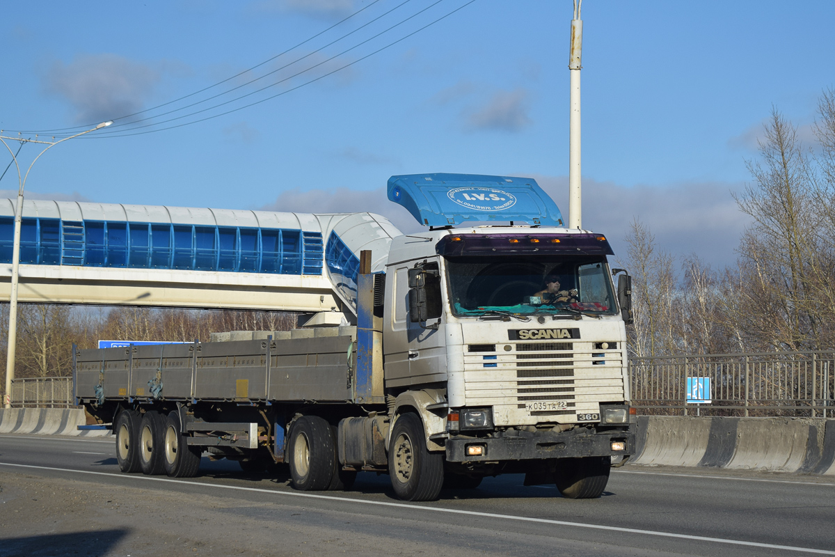 Алтайский край, № К 035 ТА 22 — Scania (II) R113M