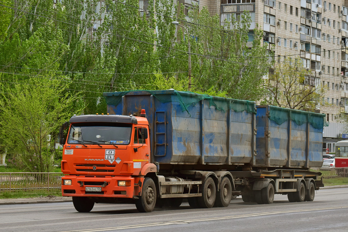 Волгоградская область, № Е 163 НЕ 134 — КамАЗ-6520-53