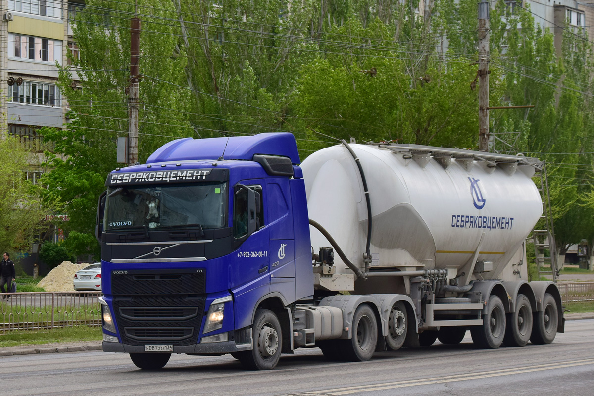 Волгоградская область, № Е 087 ХО 134 — Volvo ('2012) FH.420 [X9P]