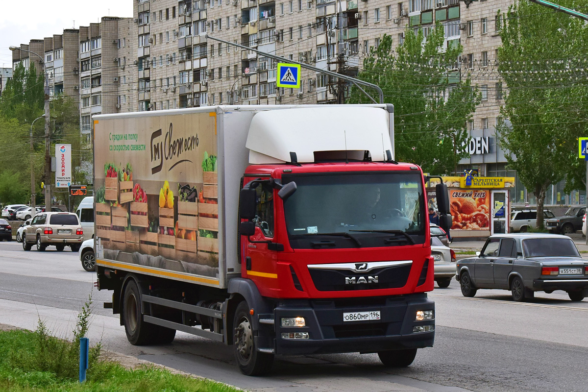 Волгоградская область, № О 860 МР 196 — MAN TGM 18.250