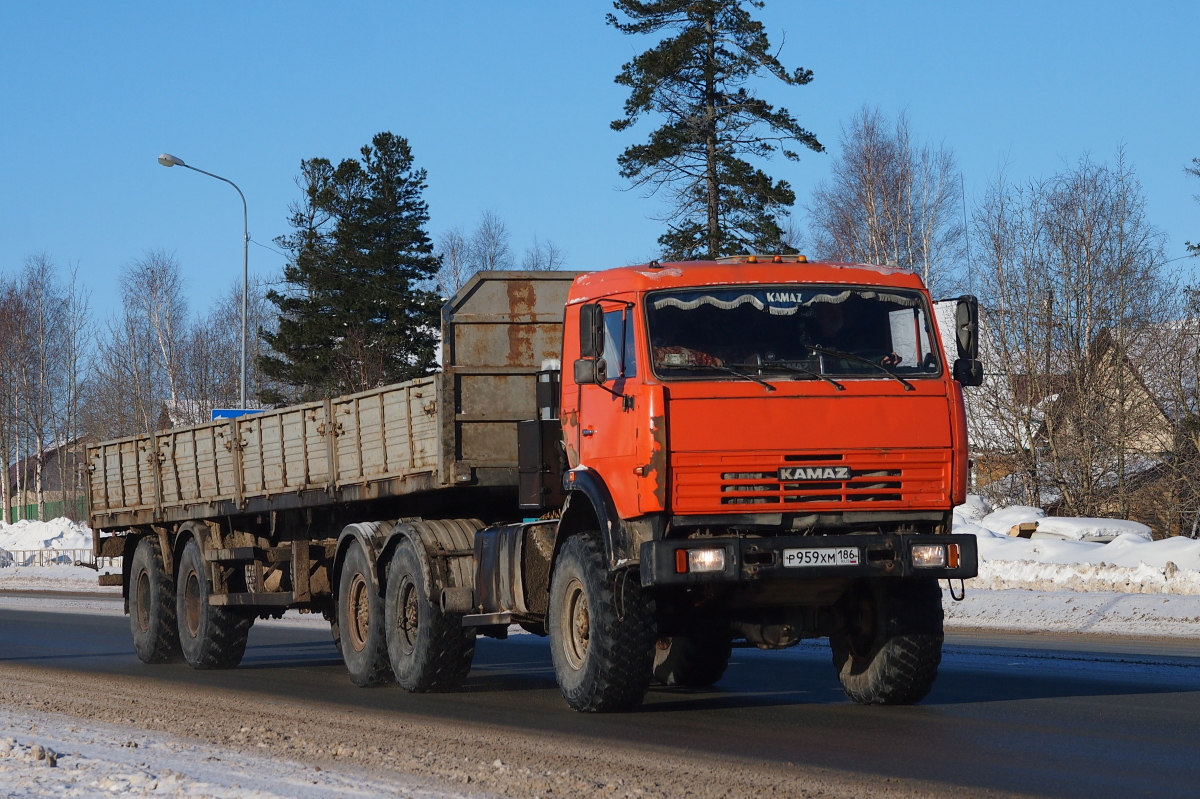 Ханты-Мансийский автоном.округ, № Р 959 ХМ 186 — КамАЗ-43118-15 [43118R]