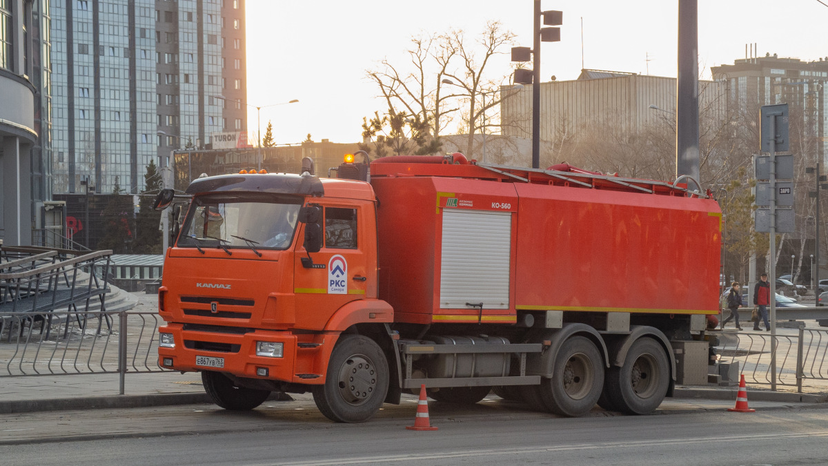 Самарская область, № Е 867 УВ 763 — КамАЗ-65115-A5