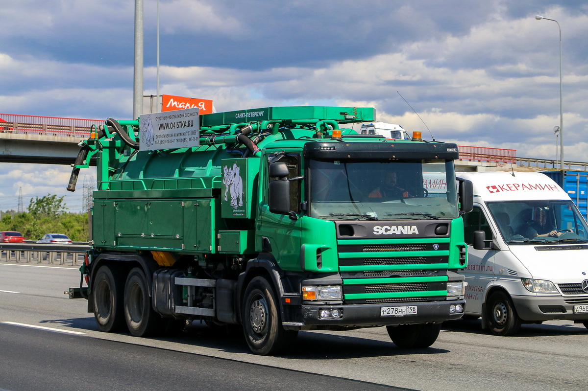 Санкт-Петербург, № Р 278 НН 198 — Scania ('1996, общая модель)