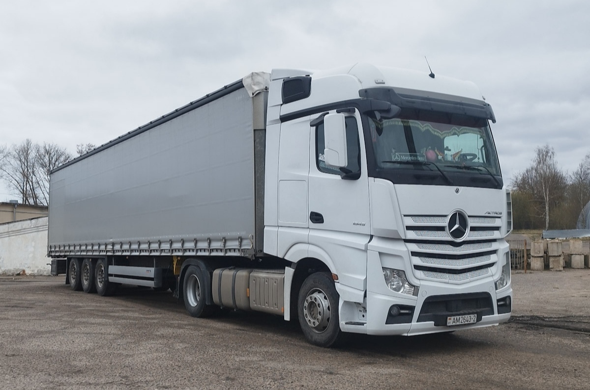 Витебская область, № АМ 2643-2 — Mercedes-Benz Actros '18 1845 [Z9M]