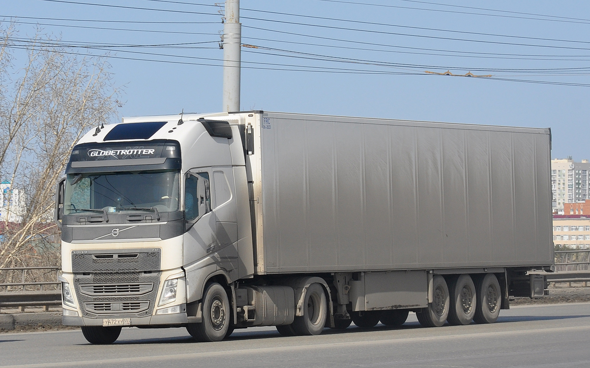 Омская область, № У 472 ХУ 55 — Volvo ('2012) FH.460