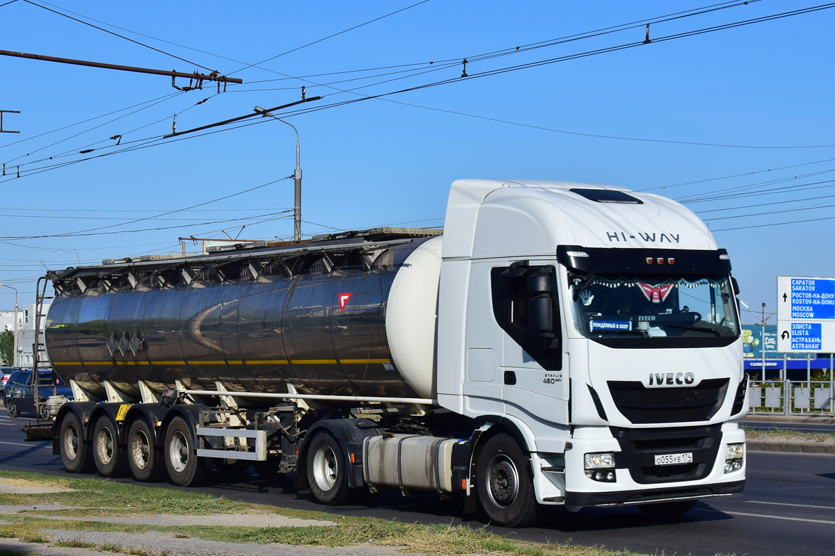 Челябинская область, № О 055 УВ 174 — IVECO Stralis ('2012) 460