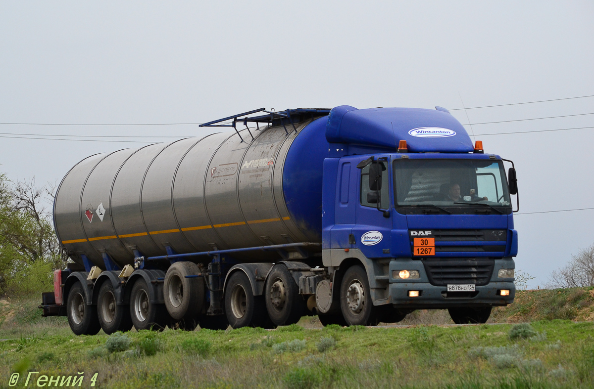 Волгоградская область, № В 878 НО 134 — DAF CF85 FTG