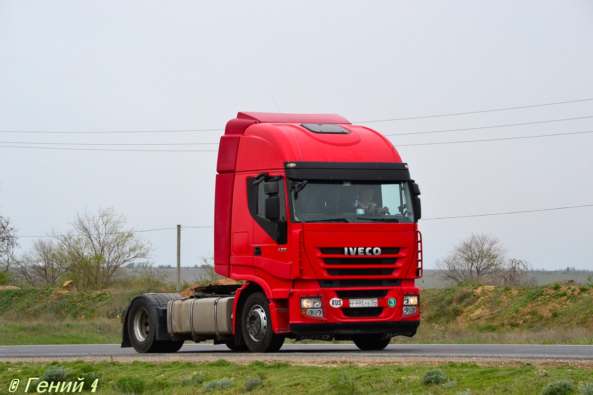 Волгоградская область, № Р 995 УЕ 34 — IVECO Stralis ('2007) 430