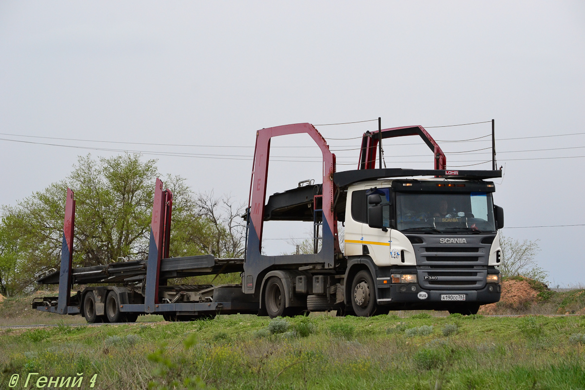 Самарская область, № А 190 СС 763 — Scania ('2004) P340