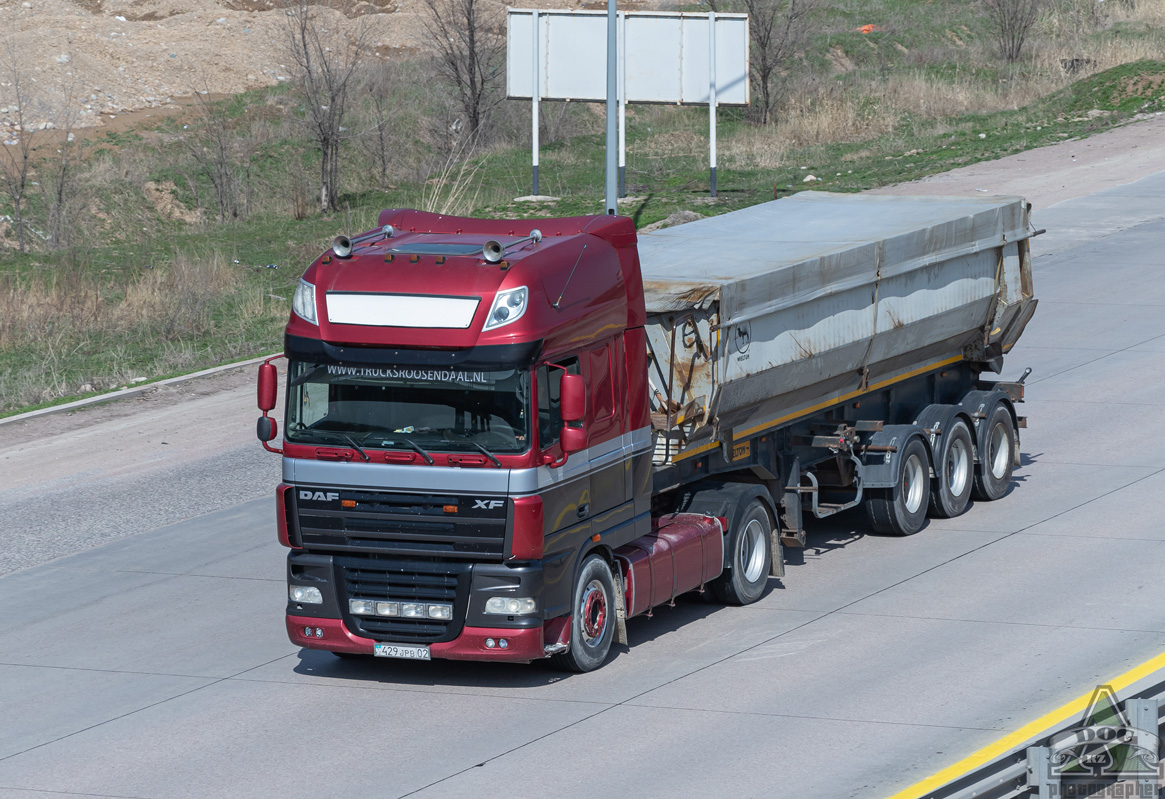 Алматы, № 429 JPB 02 — DAF XF105 FT