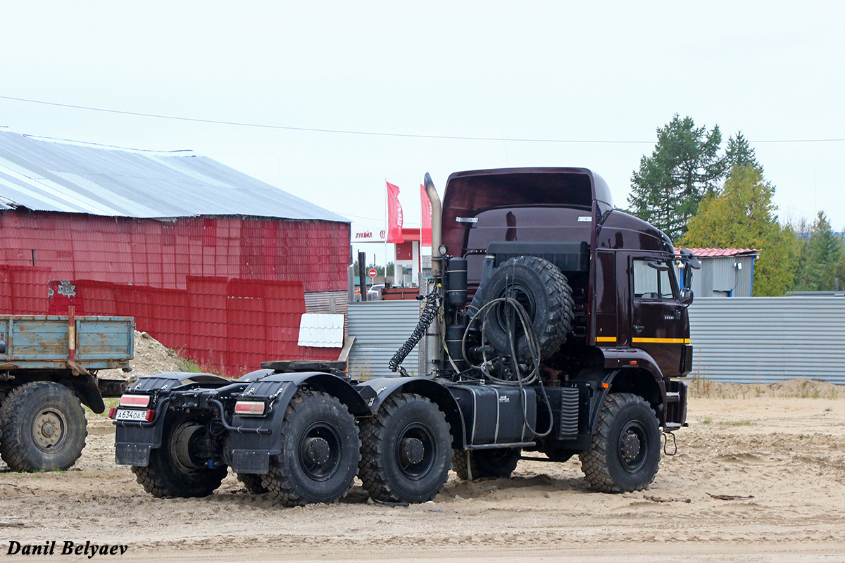 Ненецкий автономный округ, № А 634 ОА 83 — КамАЗ-6522 [652200]