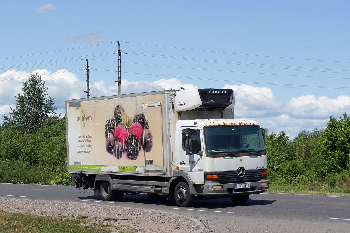 Литва, № FDB 519 — Mercedes-Benz Atego 918