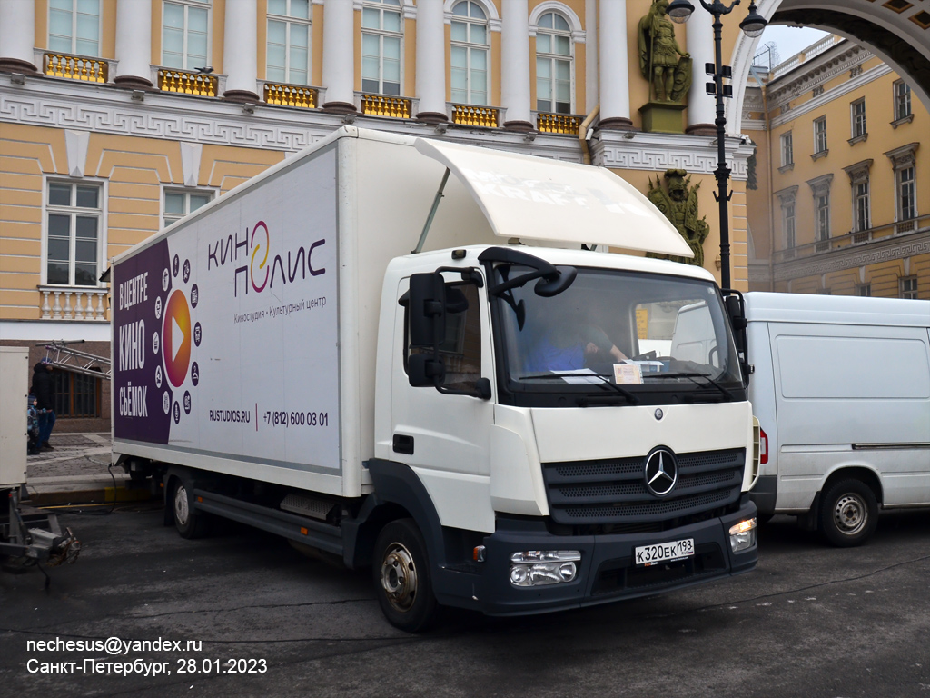 Санкт-Петербург, № К 320 ЕК 198 — Mercedes-Benz Atego 818