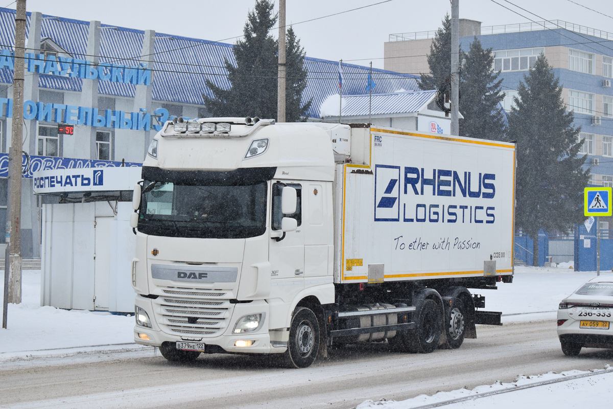 Алтайский край, № В 379 НЕ 122 — DAF XF Euro6 FAR