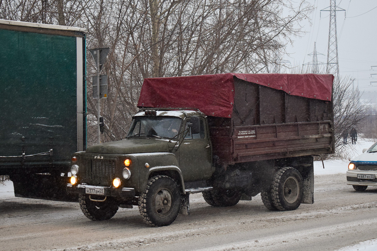 Алтайский край, № Н 377 ВМ 22 — ГАЗ-53-14, ГАЗ-53-14-01