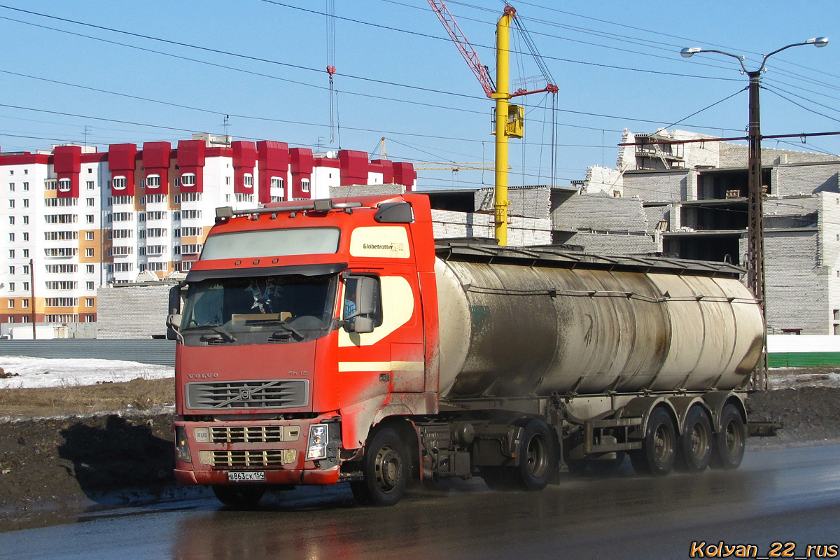 Новосибирская область, № В 863 СК 154 — Volvo ('2002) FH12.460