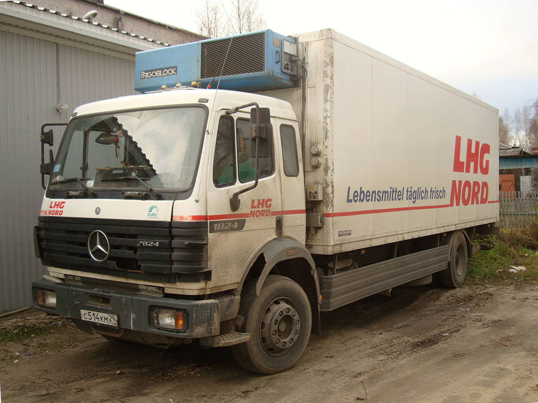 Архангельская область, № С 514 КМ 29 — Mercedes-Benz SK 1824